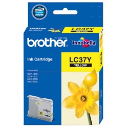 Brother - Brother LC37 - LC970 Sarı Kartuş - Orijinal