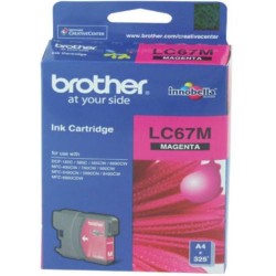 Brother - Brother LC67 - LC1100 Kırmızı Kartuş - Orijinal