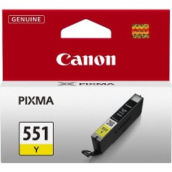 Canon - Canon CLI-551 Sarı Kartuş - Orijinal
