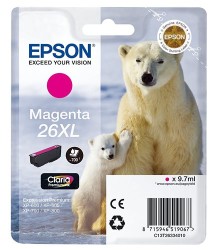 Epson - Epson 26XL-T2633-C13T26334020 Kırmızı Kartuş - Orijinal