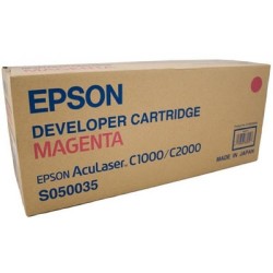 Epson - Epson C1000-C13S050035 Kırmızı Toner - Orijinal