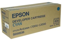 Epson - Epson C1000-C13S050036 Mavi Toner - Orijinal