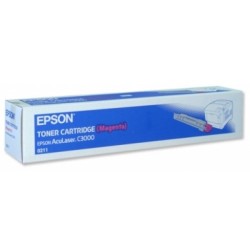 Epson - Epson C3000-C13S050211 Kırmızı Toner - Orijinal