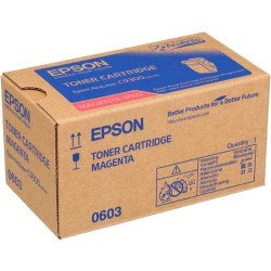 Epson - Epson C9300-C13S050603 Kırmızı Toner - Orijinal
