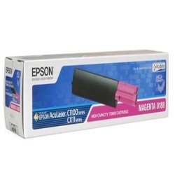 Epson - Epson CX-11/C13S050188 Yüksek Kapasiteli Kırmızı Toner - Orijinal