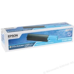 Epson - Epson CX-11/C13S050189 Yüksek Kapasiteli Mavi Toner - Orijinal