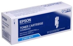 Epson - Epson CX-17/C13S050671 Mavi Toner - Orijinal