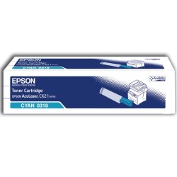 Epson - Epson CX-21/C13S050318 Mavi Toner - Orijinal