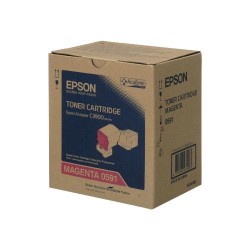 Epson - Epson CX-37/C13S050591 Kırmızı Toner - Orijinal