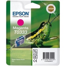 Epson - Epson T0333-C13T03334020 Kırmızı Kartuş - Orijinal