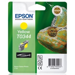 Epson - Epson T0344-C13T03444020 Sarı Kartuş - Orijinal