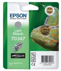 Epson - Epson T0347-C13T03474020 Açık Siyah Kartuş - Orijinal