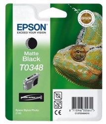 Epson - Epson T0348-C13T03484020 Mat Siyah Kartuş - Orijinal