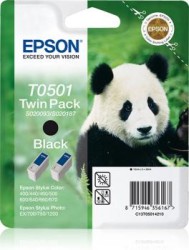 Epson - Epson T0501-C13T05014020 Siyah Kartuş - Orijinal