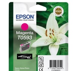 Epson - Epson T0593-C13T05934020 Kırmızı Kartuş - Orijinal