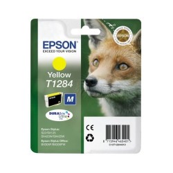 Epson - Epson T1284-C13T12844020 Sarı Kartuş - Orijinal