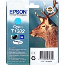 Epson - Epson T1302-C13T13024020 Mavi Kartuş - Orijinal