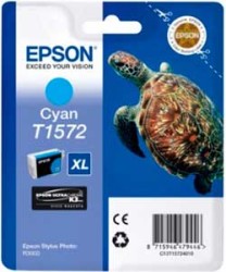 Epson - Epson T1572-C13T15724010 Mavi Kartuş - Orijinal