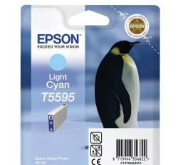 Epson - Epson T5595-C13T55954020 Açık Mavi Kartuş - Orijinal