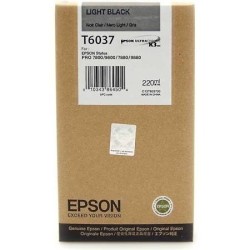 Epson T6037-C13T603700 Açık Siyah Kartuş - Orijinal - Thumbnail