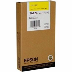 Epson - Epson T6124-C13T612400 Sarı Kartuş - Orijinal