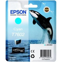 Epson - Epson T7602-C13T76024010 Mavi Kartuş - Orijinal