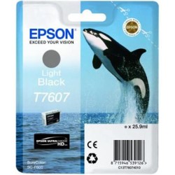 Epson - Epson T7607-C13T76074010 Açık Siyah Kartuş - Orijinal