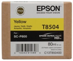 Epson - Epson T8504-C13T850400 Sarı Kartuş - Orijinal