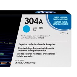 Hp - Hp 304A-CC531A Mavi Toner - Orijinal