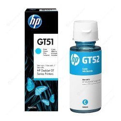 Hp GT52-M0H54AE Mavi Kartuş - Orijinal - Thumbnail