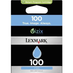 Lexmark - Lexmark 100-14N0900E Mavi Kartuş - Orijinal