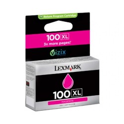 Lexmark - Lexmark 100XL-14N1070E Yüksek Kapasiteli Kırmızı Kartuş - Orijinal