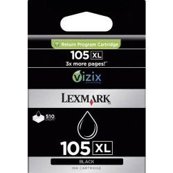 Lexmark - Lexmark 105XL-14N0822E Siyah Kartuş - Orijinal