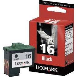 Lexmark - Lexmark 16-10N0016 Siyah Kartuş - Orijinal