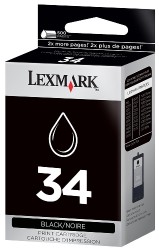 Lexmark - Lexmark 34-18C0034E Siyah Kartuş - Orijinal