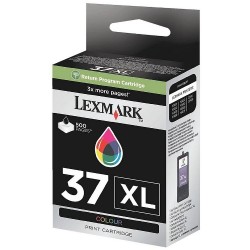 Lexmark - Lexmark 37XL-18C2180E Yüksek Kapasiteli Renkli Kartuş - Orijinal