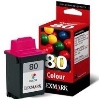 Lexmark - Lexmark 80-12A1980 Renkli Kartuş - Orijinal