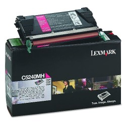 Lexmark - Lexmark C524-C5240MH Yüksek Kapasiteli Kırmızı Toner - Orijinal