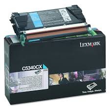 Lexmark - Lexmark C534-C5340CX Ekstra Yüksek Kapasiteli Mavi Toner - Orijinal
