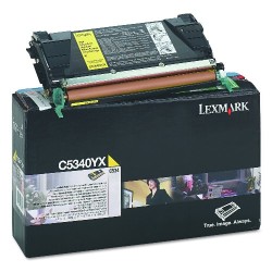 Lexmark - Lexmark C534-C5340YX Ekstra Yüksek Kapasiteli Sarı Toner - Orijinal