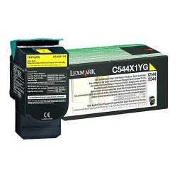 Lexmark - Lexmark C544-C544X1YG Ekstra Yüksek Kapasiteli Sarı Toner - Orijinal