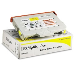 Lexmark - Lexmark C720-15W0902 Sarı Toner - Orijinal