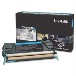 Lexmark - Lexmark C746-C746A1CG Mavi Toner - Orijinal