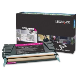 Lexmark - Lexmark C746-C746A1MG Kırmızı Toner - Orijinal