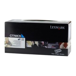 Lexmark - Lexmark C770-C7700CS Mavi Toner - Orijinal