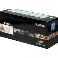 Lexmark - Lexmark C770-C7700KS Siyah Toner - Orijinal