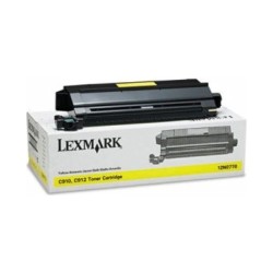 Lexmark - Lexmark C910-12N0770 Sarı Toner - Orijinal