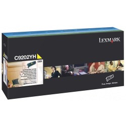 Lexmark - Lexmark C920-C9202YH Sarı Toner - Orijinal