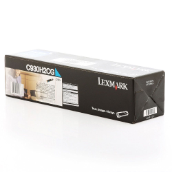 Lexmark - Lexmark C935-C930H2CG Mavi Toner - Orijinal