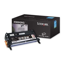 Lexmark - Lexmark X560-X560H2KG Siyah Toner - Orijinal